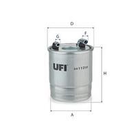 Kuro filtras UFI 24.112.00