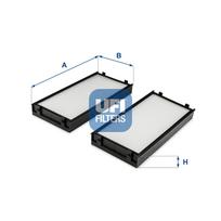Filtras, salono oras UFI 53.255.00