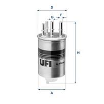 Kuro filtras UFI 24.188.00