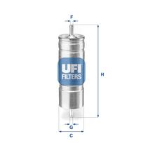 Kuro filtras UFI 31.508.00