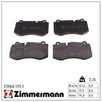 Stabdžių trinkelių rinkinys, diskinis stabdys ZIMMERMANN 23960.175.1