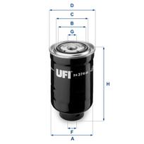 Kuro filtras UFI 24.374.00