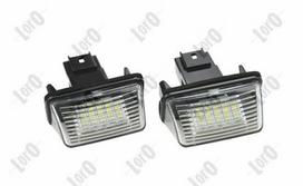 Valstybinio numerio apšvietimas ABAKUS L38-210-0001LED