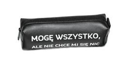 Penalas su užrašu Pajacyk, juodas
