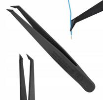 Knipex Esd antistatinės pincetės 110mm, anglies pluošto