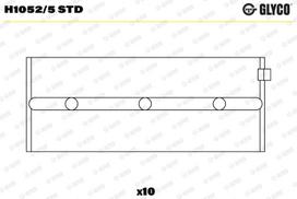 Alkūninio veleno indėklas GLYCO H1052/5 STD