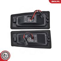 Valstybinio numerio apšvietimas ESEN SKV 72SKV580