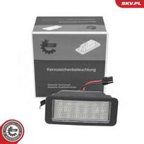 Valstybinio numerio apšvietimas ESEN SKV 72SKV584