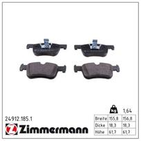 Stabdžių trinkelių rinkinys, diskinis stabdys ZIMMERMANN 24912.185.1