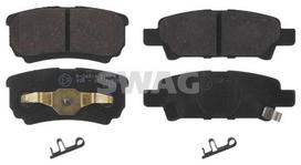 Stabdžių trinkelių rinkinys, diskinis stabdys SWAG 80 91 6774