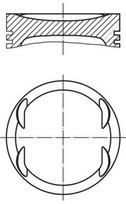 Stūmoklis MAHLE 007 PI 00153 000