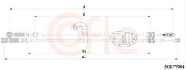 Trosas, neautomatinė transmisija COFLE 92.2CB.TY004