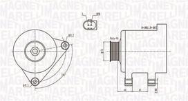 Kintamosios srovės generatorius MAGNETI MARELLI 063731782010