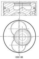 Stūmoklis MAHLE 030 86 00
