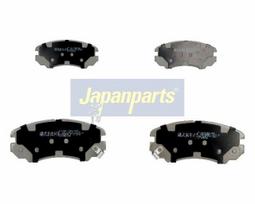 Stabdžių trinkelių rinkinys, diskinis stabdys JAPANPARTS PA-H10AF
