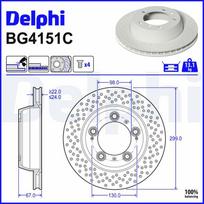 Stabdžių diskas DELPHI BG4151C