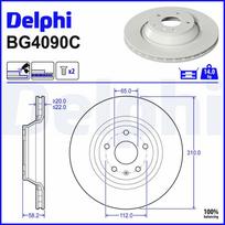 Stabdžių diskas DELPHI BG4090C