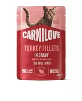 Carnilove Turkey konservai katėms su kalakutiena padaže, 85 g : Pakuotė - 24 x 85 g