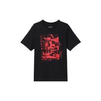 Jordan Jumpman Flight Basketball Sports Print Crew Neck Short Sleeve T-Shirt Men Tops Black DA9880-010 XS