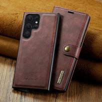 Magnetinis atverčiamas telefono dėklas, skirtas „Samsung Galaxy S23 FE S22 S21 S20 S10 S9 S8 Plus S7“ kortelių lizdui, atsparus smūgiams, apsauginis odinis dėklas For S8 Plus