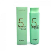 MASIL 5 PROBIOTICS SCALP SCALING SHAMPOO 300ml, Korean Cosmetic, hair treatment, KBeauty, SALON EFFECT, sample