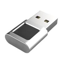 Kompiuterio pirštų atspaudų registratoriaus USB sąsajos prisijungimo atrakinimo pirštų atspaudų skaitytuvo modulio įrenginys, suderinamas sidabras