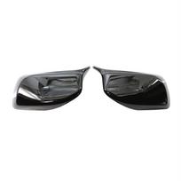 For BMW 5 Series E60 E61 E63 E64 2004-2007 Mirror Lamp Housing Rear View Mirror Cover Glossy Black  51167078360 51167078359