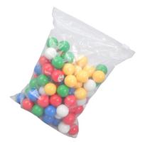 100Pcs Multicolor Bingo Balls Raffle Balls For School and Community Activity Lightweight and Bright Bingo Game Balls A