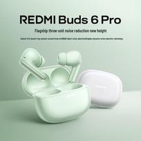 Xiaomi Redmi Buds 6 Pro True Wireless Noise Cancelling Earbuds balta