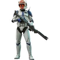 Television Masterpiece Star The Clone Wars Captain Vaughn Scale Figure White Wars 1/6 balta