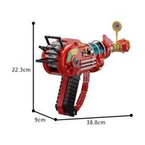 Gobricks MOC Call of Duty Ray Gun Constructing Blocks Shooting Game Featuring Luminous Bullets Red Brick Plaything Present