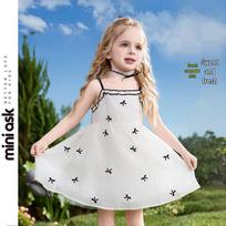 ASK JUNIOR Girls' Summer Mesh Tutu Dress 120