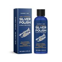 100ml Silver Polish for Silver Plated Instruments Revives Shine and Protects Against Tarnish for Musician and Collector 1
