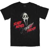 Ghost Face Scary Movies Forever T-Shirt – Horror Film Graphic Tee S