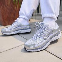 Nike P-6000 Metallic Silver World Indigo (Women's) 36.5