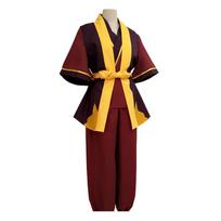 Avatar: The Last Airbender Zuko Cosplay Outfit Small trumpa spalva