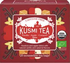 Kusmi Žolelių užpilas Organic Apple Caramel Tatin muslino maišeliuose, 20 vnt.