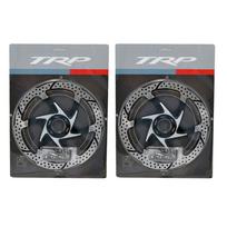 TRP MTB Road Bike Disc Brake Rotor STB2187 TRP-33 6-Bolt 203mm, 2PCS,