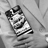 Initial D car Japan Cell Phone Case for Samsung Galaxy S26 Ultra S25 S24 S23 S22 S21 S20 Note10 Cover Galaxy S20 5G