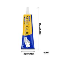 Waterproof Clear Shoe Repair Glue Flexible Durable Low Temperature Resistance Repair Adhesive for Fixing Worn Shoes or Boots