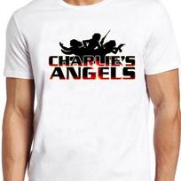 Charlie s Angels Inspired Parody Cult Cool Gift Tee T Shirt UNISEX t shirt S įvairiaspalvis