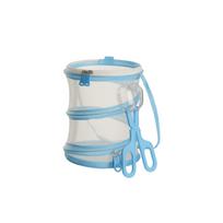 Portable Foldable Insect Cage with Clip Pop-Up Mesh Bug Habitat for Outdoor Use Suitable for Collecting and Observing Insects One Size mėlyna
