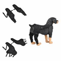 Adjustable Dog Knee Brace Comfortable Rear Leg Brace Rear Leg Knee Brace Durable Dual Leg Support Dog Leg Support Brace (Black,S) juoda