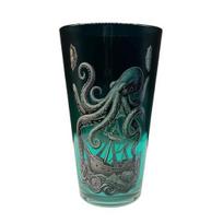 Vintage Octopus Wine Glass, Heat-Resistant Large Capacity Glass Beer Cup, Nautical Themed Tea Milk Water Drinking Cup, Glassware Gift for Christmas,