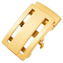Meier 3.8 belt head middle switch toothless buckle steel buckle toothless buckle men's belt 3.9