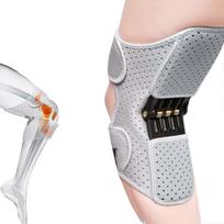 Knee Support Booster Brace with Spring-Powered Joint Assistance, Designed for Stair Climbing and Squatting Support for Seniors, Reduces Knee Pressure
