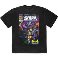 Marvel Comics Unisex T-Shirt: Darkhawk Comic Cover (Large) S