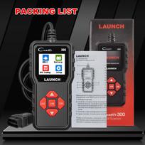 LAUNCH X431 CR300 OBD2 SCANNER CAN Auto Code Reader Diagnostic Tools I/M Engine Battery Tester Lifetime Free Update LAUNCH CR300