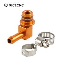 For KTM 690 Enduro R SMC R 2008-2024 Fuel Spigot Connector 690 Duke/R 790 890 Adventure/R Husqvarna 701 Enduro NORDEN 901 oranžinė