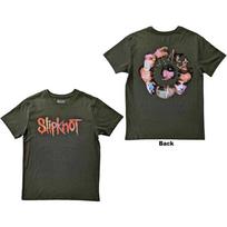 Slipknot Unisex T-Shirt: Adderall (Back Print) (Medium) S